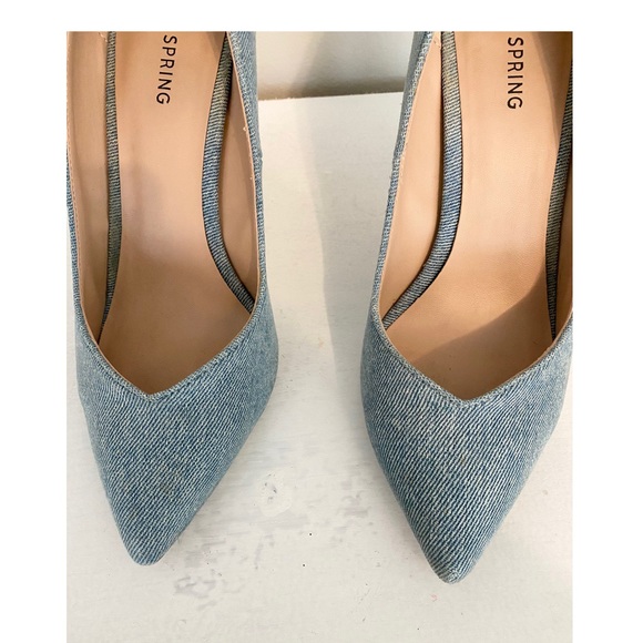 ‘EUC Jean Material Heels’-Denim Material - Picture 6 of 6
